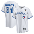 Max Scherzer Toronto Blue Jays Nike 2025 World Series Home Replica Player Jersey - White