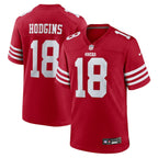 Isaiah Hodgins San Francisco 49ers Nike Team Game Jersey -  Scarlet