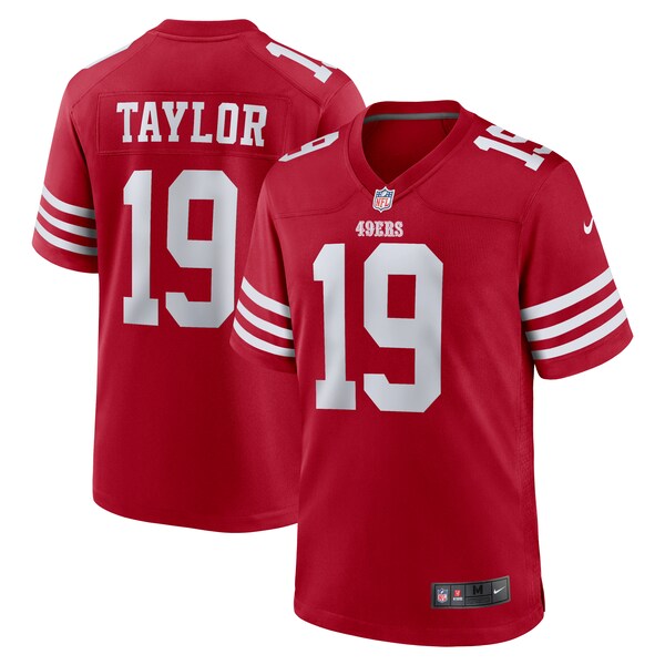 Trent Taylor San Francisco 49ers Nike Team Game Jersey -  Scarlet