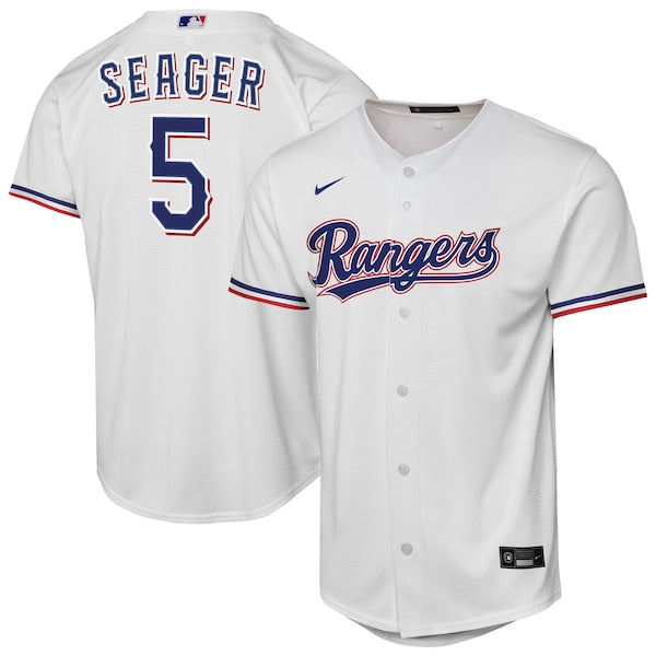 Corey Seager Texas Rangers Nike Youth Home Replica Player Jersey - White
