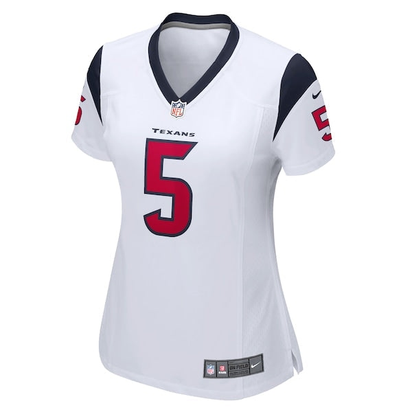 Jalen Pitre Houston Texans Nike Women's Game Player Jersey - White/Navy