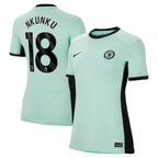 Christopher Nkunku Chelsea Nike Women's 2023/24 Third Stadium Replica Player Jersey - Mint