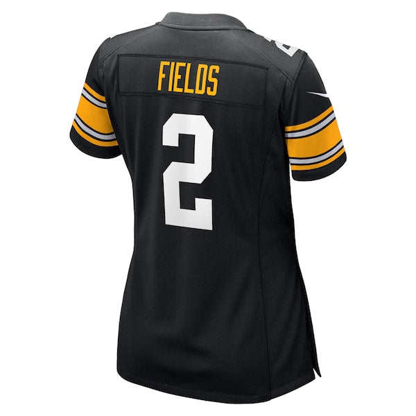 Justin Fields Pittsburgh Steelers Nike Women's   Alternate Game Jersey – Black