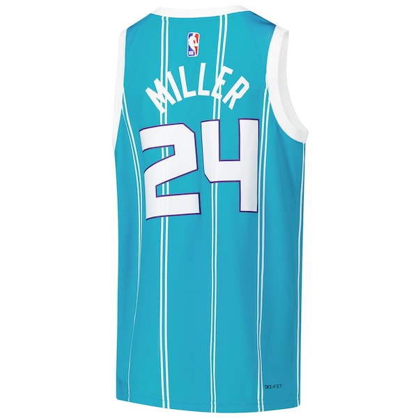 Brandon Miller Charlotte Hornets Nike Youth Swingman Jersey - Icon Edition - Teal