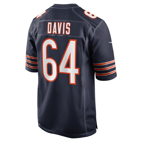 Nate Davis Chicago Bears Nike  Game Jersey -  Navy