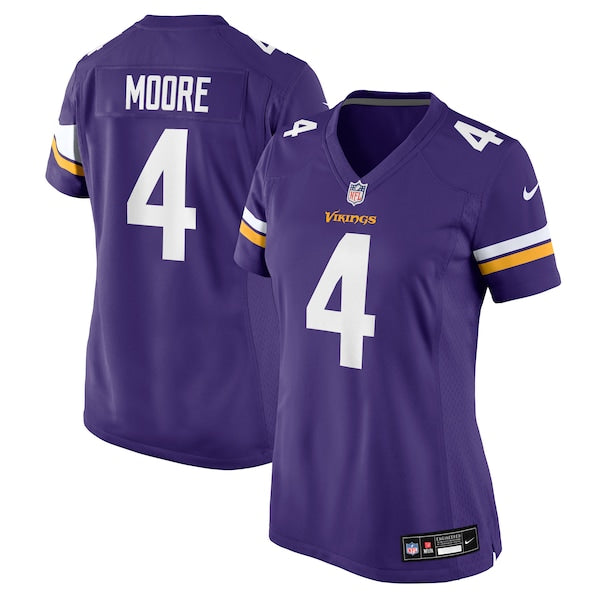 Rondale Moore Minnesota Vikings Nike Women's Team Game Jersey -  Purple
