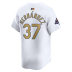 Teoscar Hernandez Los Angeles Dodgers Nike 2025 Gold Collection Limited Jersey – White