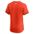 Baltimore Orioles Nike Alternate Vapor Premier Elite Patch Jersey - Orange