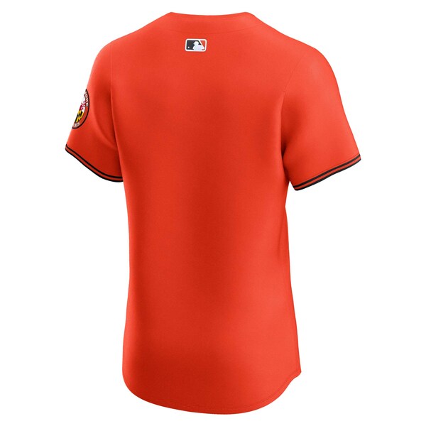 Baltimore Orioles Nike Alternate Vapor Premier Elite Patch Jersey - Orange