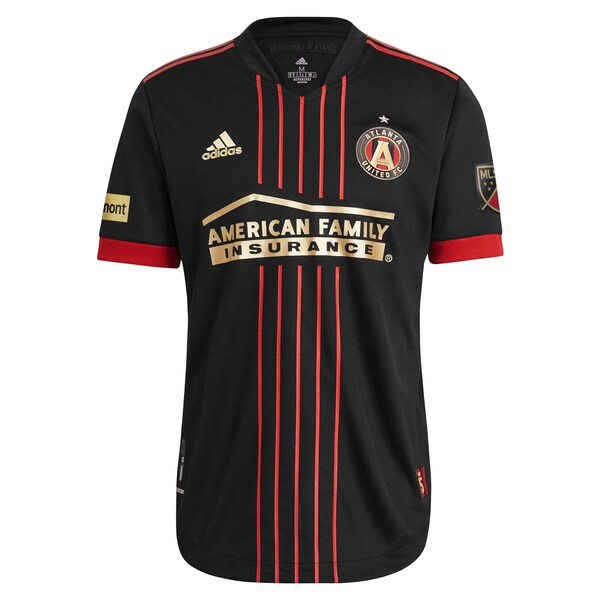 Atlanta United FC adidas 2021 The BLVCK Kit Authentic Jersey