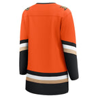 Anaheim Ducks  Women's Home Breakaway Jersey - Orange