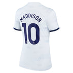 James Maddison Tottenham Hotspur Nike Women's 2023/24 Home Stadium Replica Player Jersey - White/Navy/Tan