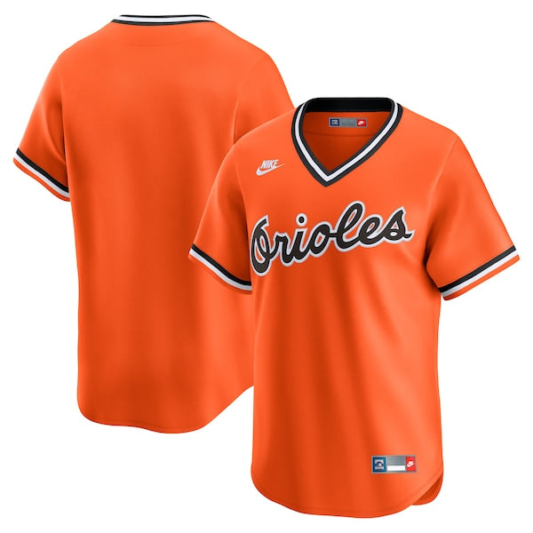 Baltimore Orioles Nike Throwback Cooperstown Collection Limited Jersey - Orange