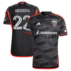 Aaron Herrera D.C. United adidas 2024 The Icon Kit Authentic Player Jersey - Black