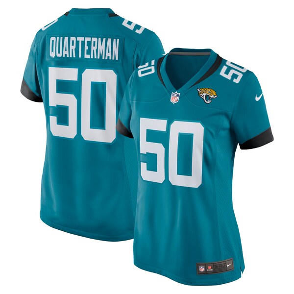 Shaquille Quarterman Jacksonville Jaguars Nike Women's Game Jersey - Teal/Black