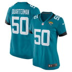 Shaquille Quarterman Jacksonville Jaguars Nike Women's Game Jersey - Teal/Black