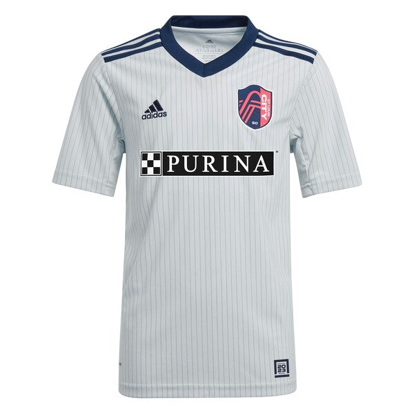 St. Louis City SC adidas Youth 2024 The Spirit Kit Replica Jersey - Gray