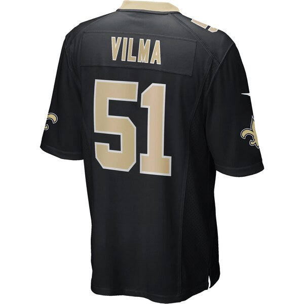 Jonathan Vilma New Orleans Saints Nike Game Retired Player Jersey - Black