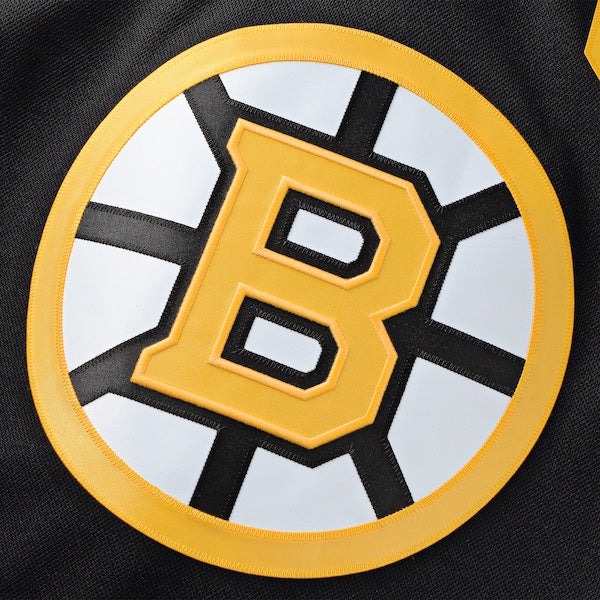 David Pastrnak Boston Bruins  Alternate 100th Anniversary Premium Jersey - Black