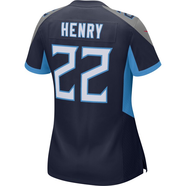 Derrick Henry Tennessee Titans Nike Women's Game Jersey - Navy/Light Blue