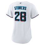 Kyle Stowers Miami Marlins Nike Women's Home Replica Jersey - White