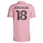 Jordi Alba Ramos Inter Miami CF adidas 2024 The Heart Beat Kit Replica Player Jersey - Pink
