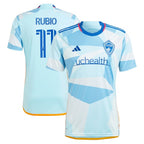 Diego Rubio Colorado Rapids adidas 2024 New Day Kit Replica Jersey - Light Blue