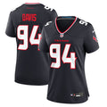 Khalil Davis Houston Texans Nike Women's Team Game Jersey -  Navy