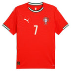 Cristiano Ronaldo Portugal National Team Puma 2025 Home Replica Jersey - Red