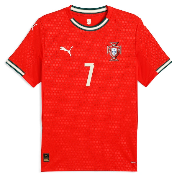 Cristiano Ronaldo Portugal National Team Puma 2025 Home Replica Jersey - Red