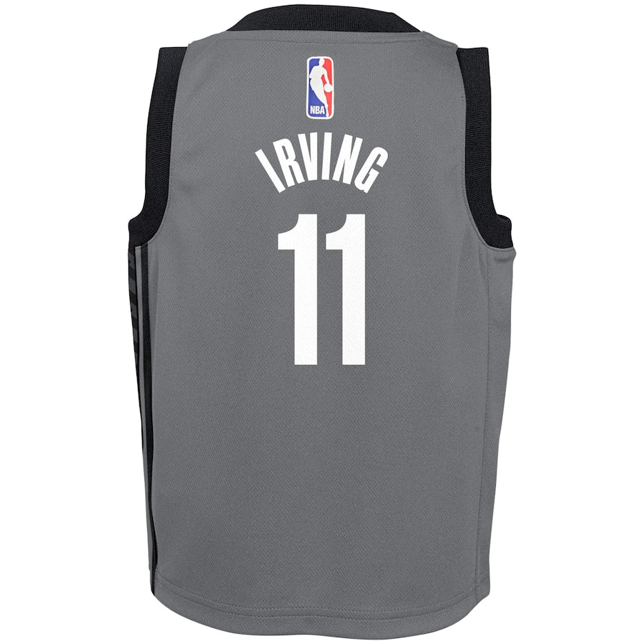 Kyrie Irving Brooklyn Nets Jordan Brand Toddler 2020/21 Jersey - Gray - Statement Edition