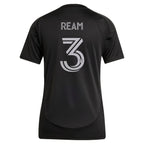 Tim Ream Charlotte FC adidas Women's 2025 Fortress Kit Replica Player Jersey - Black