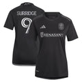 Sam Surridge Nashville SC adidas Women's 2024 Man In Black Kit Replica Player Jersey – Black