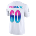 Super Bowl LX Nike Vapor F.U.S.E. Limited Jersey - White