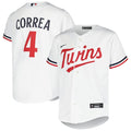 Carlos Correa Minnesota Twins Nike Youth Alternate Replica Player Jersey - White