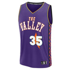 Kevin Durant Phoenix Suns  2024/25 Fast Break Player Jersey - City Edition - Purple