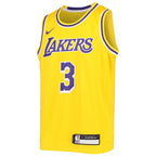 Anthony Davis Los Angeles Lakers Nike Youth Swingman Jersey - Icon Edition - Gold