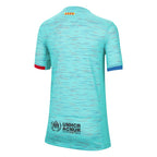 Barcelona Nike Youth 2023/24 Third Replica Jersey - Aqua