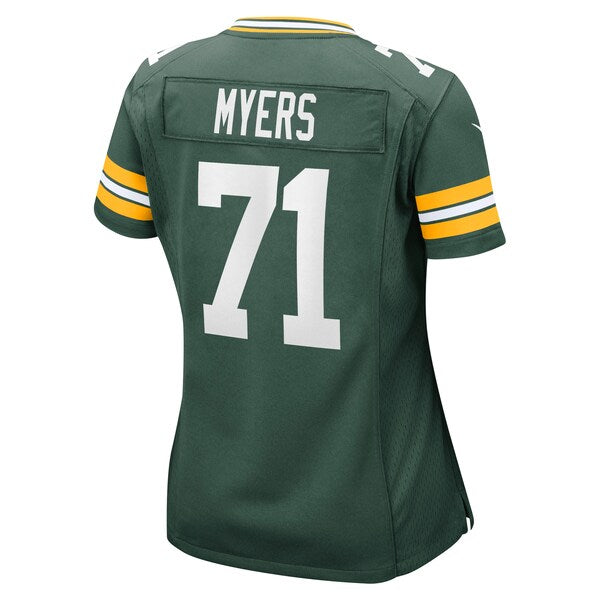 Josh Myers Green Bay Packers Nike Women's Game Jersey - Green