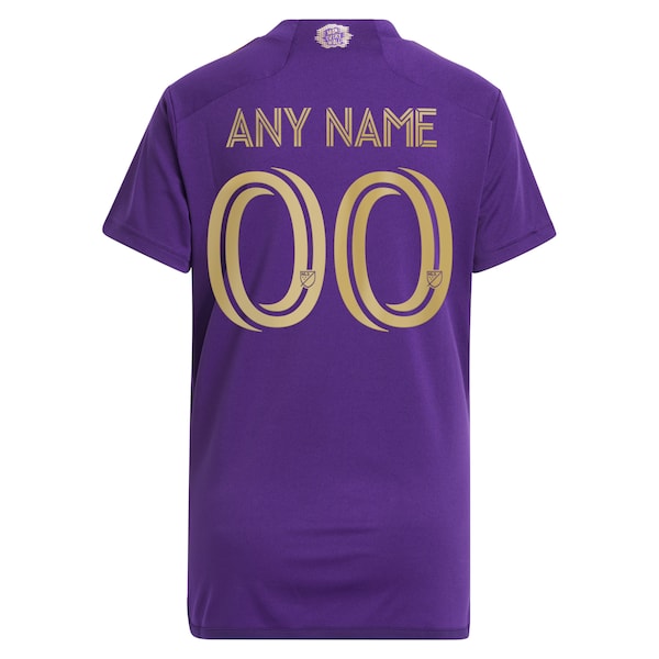 Orlando City SC adidas Women's 2024 The Wall Kit Replica Custom Jersey - Purple
