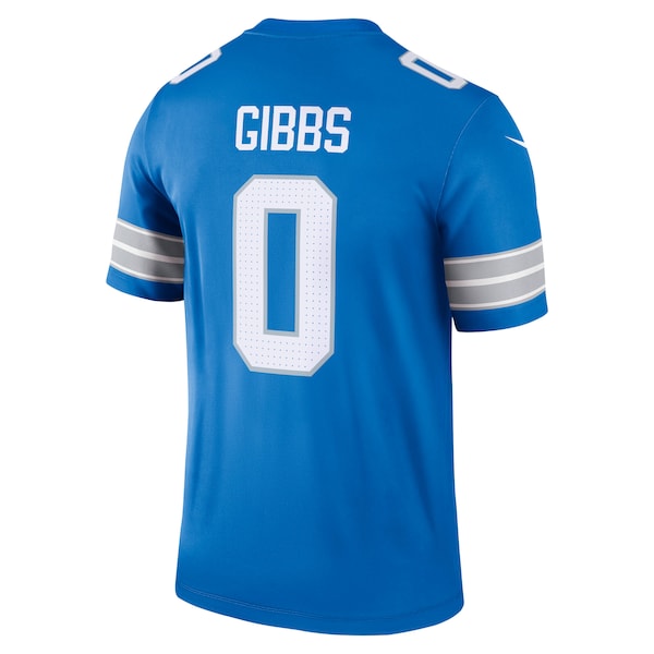 Jahmyr Gibbs Detroit Lions Nike Team Legend Jersey - Blue/Black