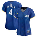 Carlos Correa Minnesota Twins Nike Women's 2024 City Connect Limited Jersey - Royal