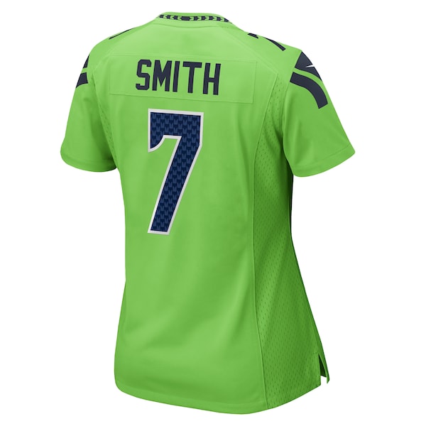 Geno Smith Seattle Seahawks Nike Women's  Game Jersey - Neon Green