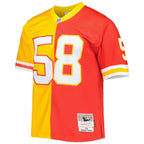 Derrick Thomas Kansas City Chiefs 1994 Split Legacy Replica Jersey - Red/Gold
