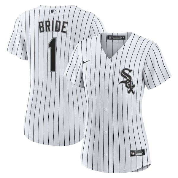 Chicago White Sox Nike Women's #1 Bride Home Replica Jersey - White