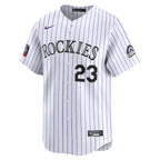 Kris Bryant Colorado Rockies Nike 2024 MLB World Tour Mexico City Series Home Limited Player Jersey - White