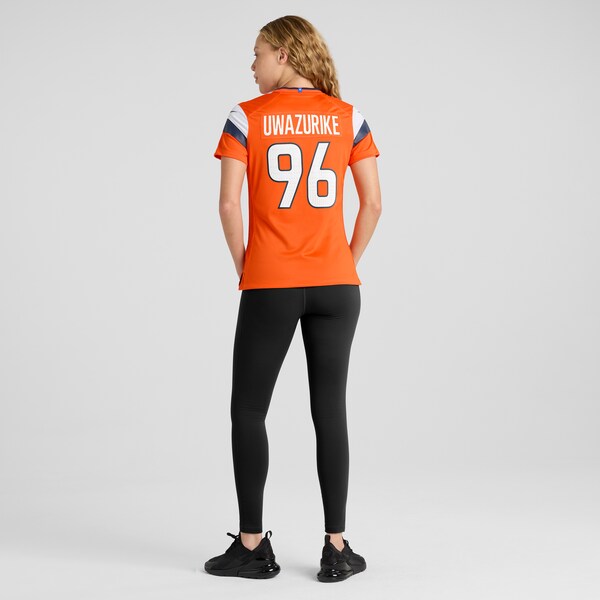 Eyioma Uwazurike Denver Broncos Nike Women's Team Game Jersey -  Orange