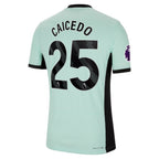 Moisés Caicedo Chelsea Nike 2023/24 Third Match Authentic Player Jersey - Mint