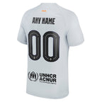 Barcelona Nike 2022/23 Third Breathe Stadium Replica Custom Jersey - Gray