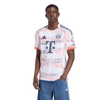 Bayern Munich adidas 2025/26 Away Replica Jersey - White/Red